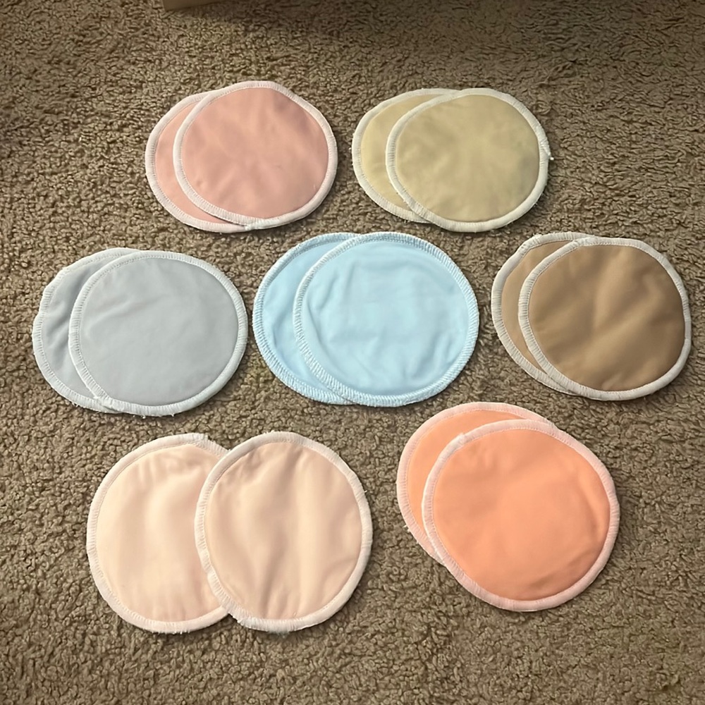 Washable reusable nursing pads - never used